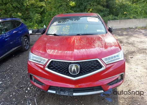 2020 Acura Mdx Standard z USA, uszkodzony, nr VIN 5J8YD4H37LL041730
